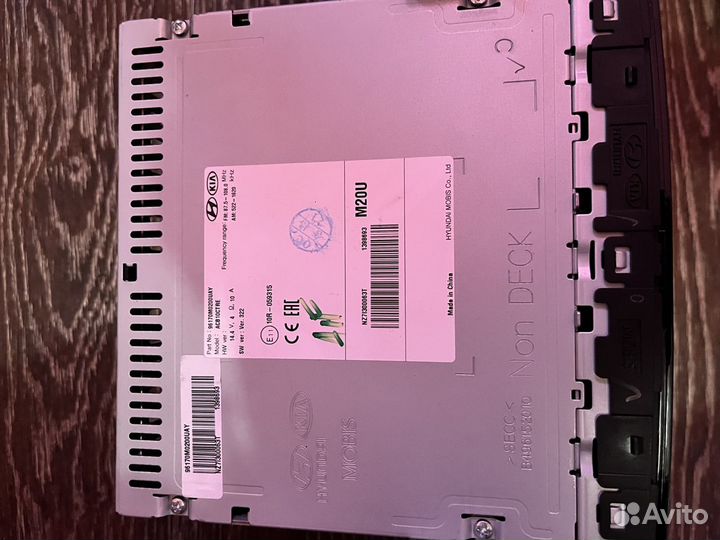 Штатная магнитола на hyundai creta