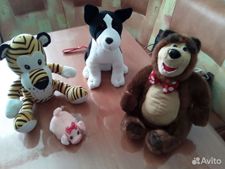 Игрушки мягкие