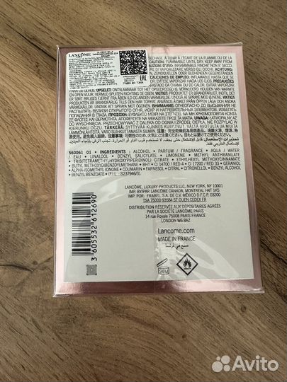 Парфюмерная вода женская Lancome