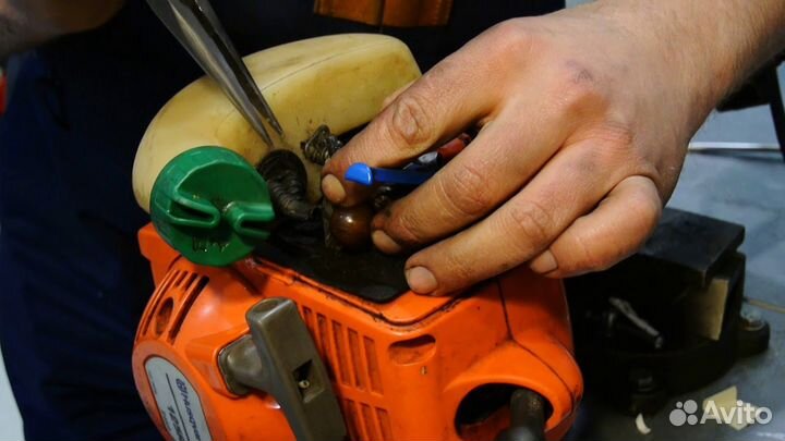Ремонт триммера и бензокосы