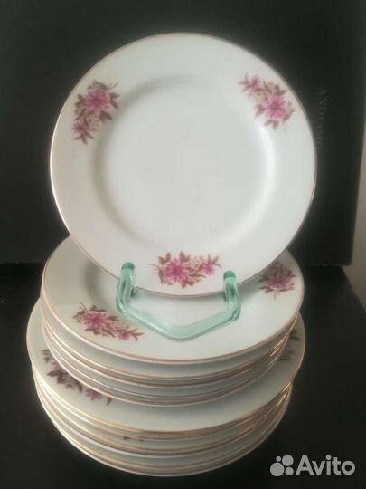 Тарелки. Фарфор Японии. 12шт