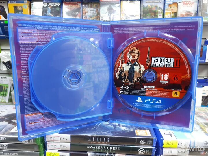 Red Dead Redemption 2 PS4 диск