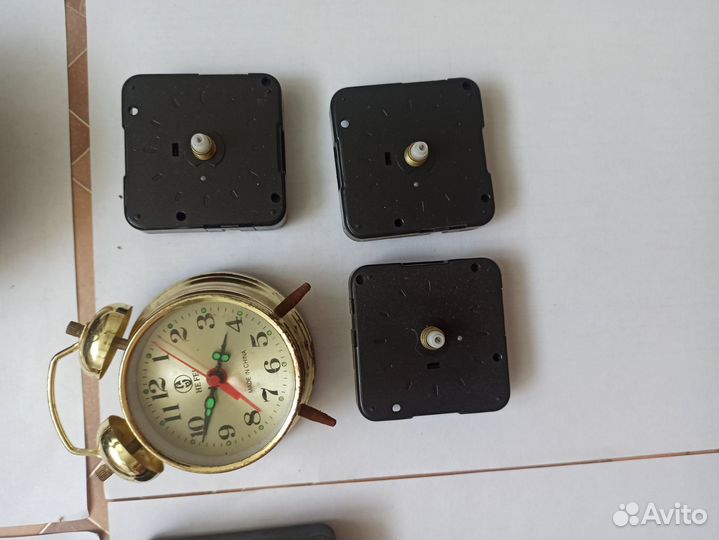 Будильник слава заря ракета витязь и запчасти