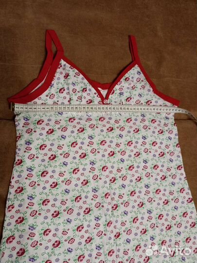 Сорочка новая 100х/б, трикотаж, р.44-46