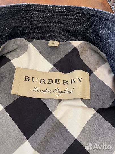 Новая джинсовая куртка Burberry