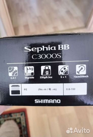 Катушка Shimano Sephia BB C3000s