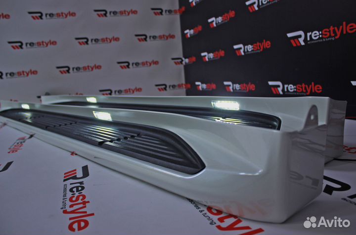 Пороги Toyota Land Cruiser 100 Левый руль