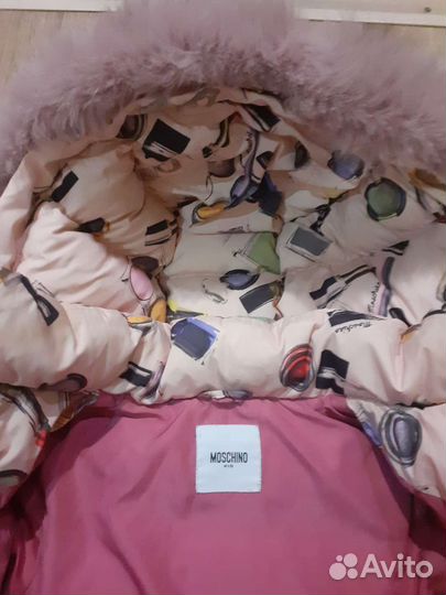 Куртка Пуховик Moschino