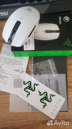 Razer Orochi v2 white бесшумная