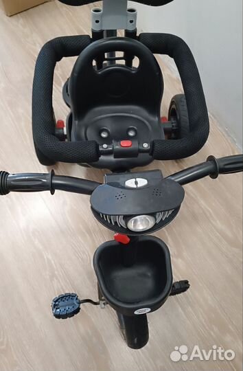 Велосипед коляска с ручкой