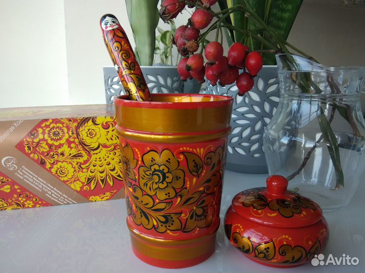 Подарочный набор хохлома