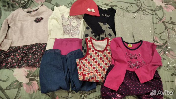 Вещи пакетом на дев 86-92 в хорошем состоянии