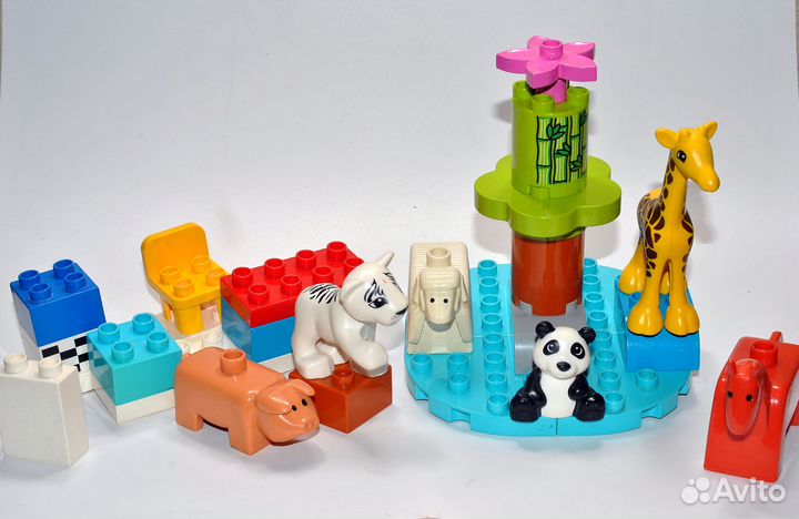 Lego duplo, дупло - животные, мега блокс - машина