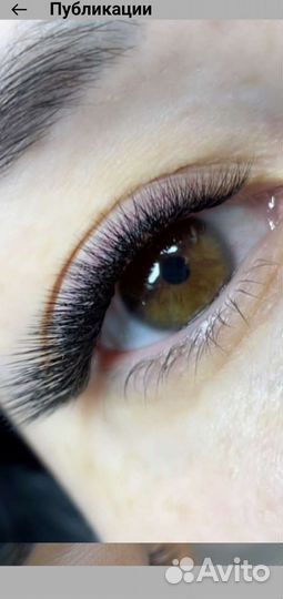 Наращивание ресниц 3d