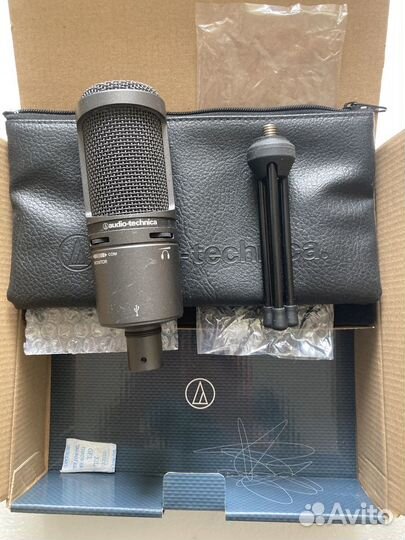 Audio-Technica AT2020USB+, разъем: XLR 3 pin (M)