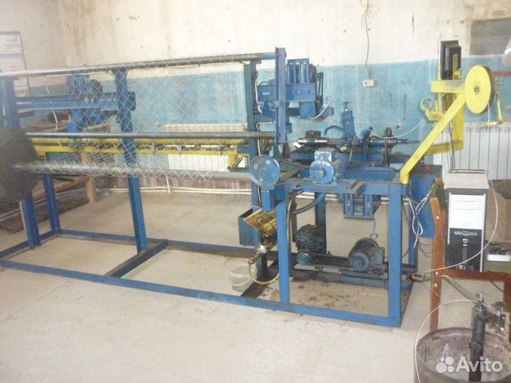 Станок для изготовления сетки-рабицы