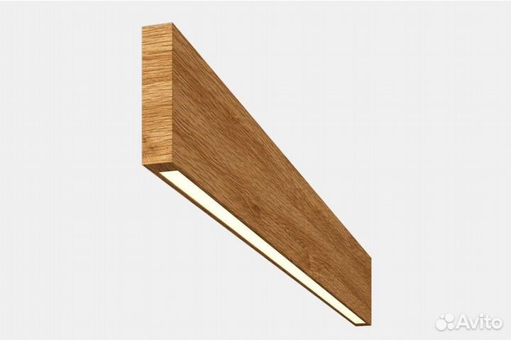 Подвесной светильник из дерева