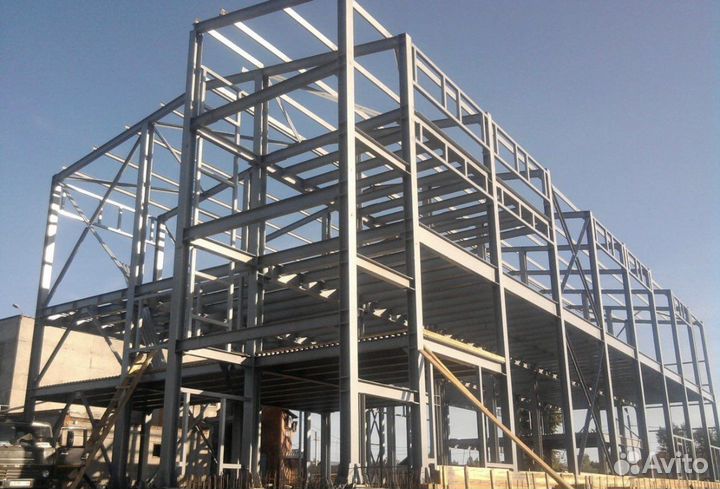 Монтаж металлоконструкций, изготовление, сэндвич