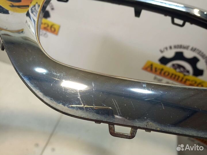 Хром заднего бампера Mercedes GLA-X156