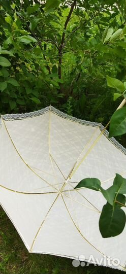 Зонт женский ажурный трость