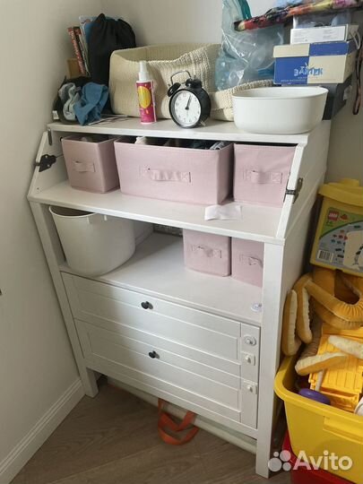 Комод детский с пеленальным столиком IKEA