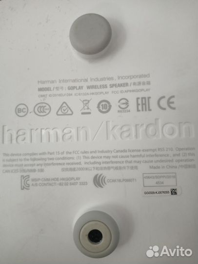 Колонка harman kardon go plus play