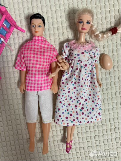 Барби, Кен, малыш