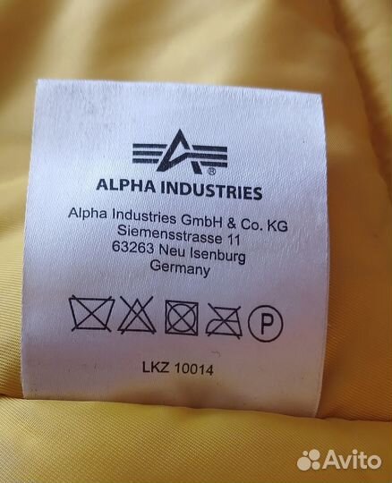 Alfa industries куртка