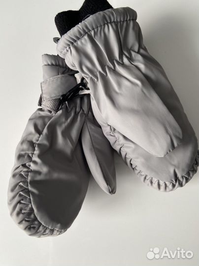 Зимние варежки краги