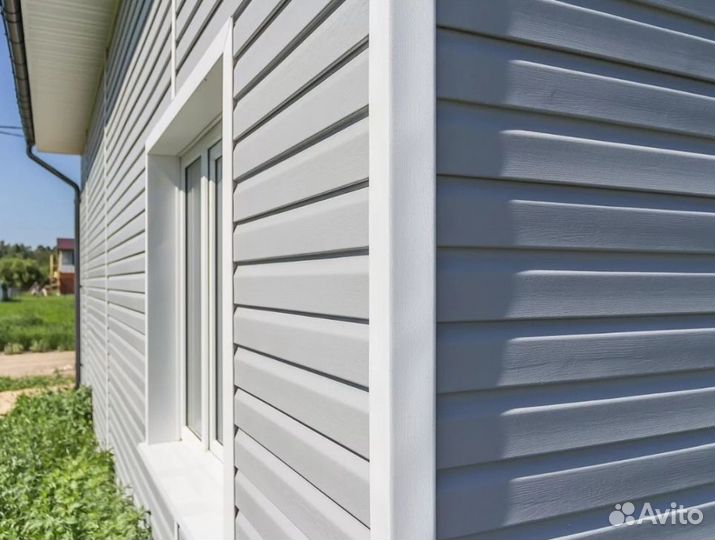 Сайдинг разных цветов