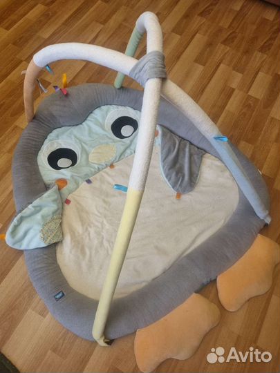 Детский развивающий коврик PlayGro пингвин