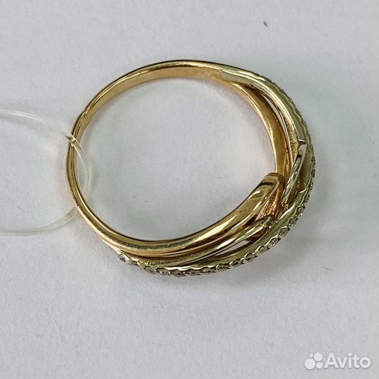 Золотое кольцо 585 вес 2,09 гр (Бриллиант)