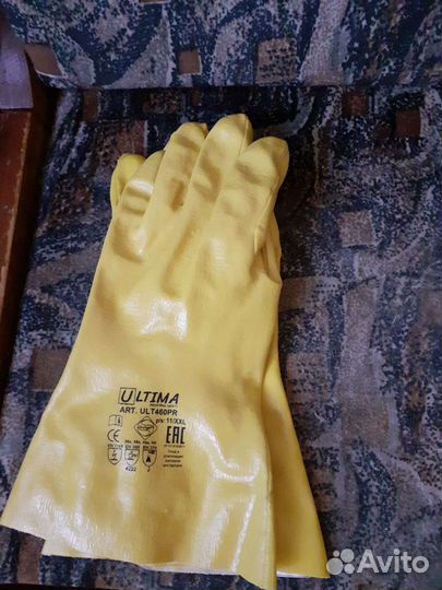 Перчатки нитриловые