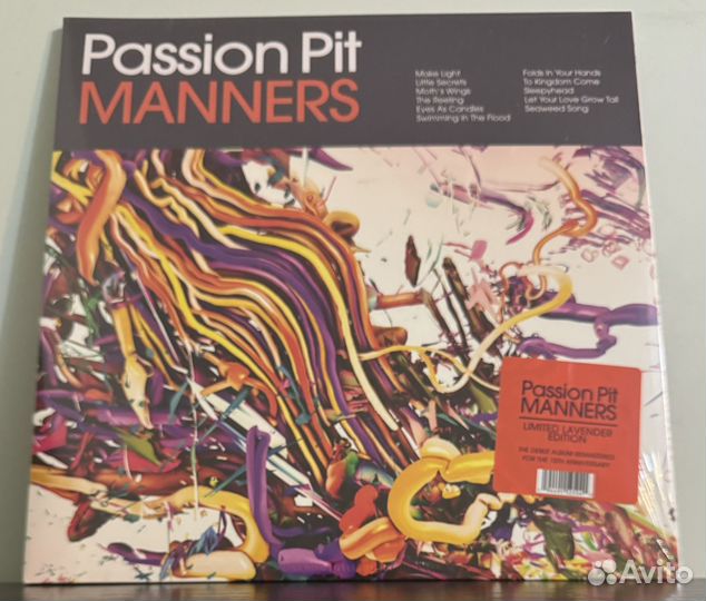Passion Pit – Manners(LP, Album, Limited Edition)