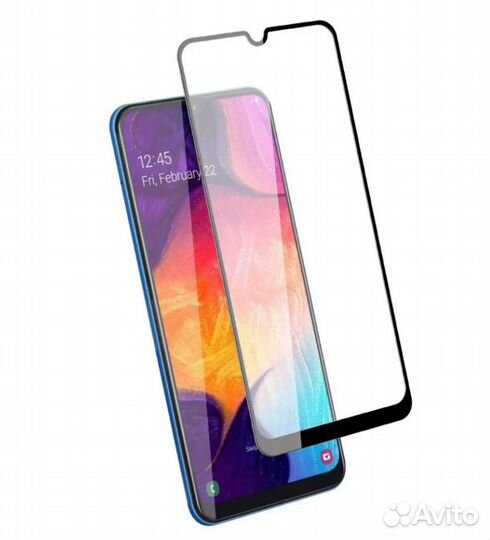 Защитное стекло Samsung Galaxy A31 (A315) черное