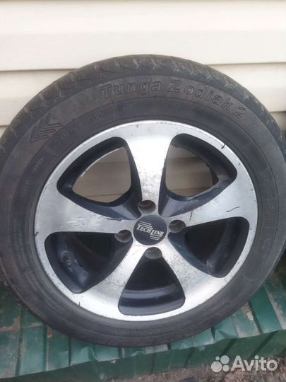 Литые диски r14 на ваз с летней резиной