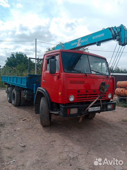 КамАЗ 53212 с КМУ, 1987