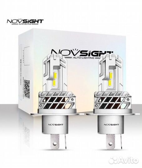 Сверх яркие светодиоды Novsight N35 6000k, комплек