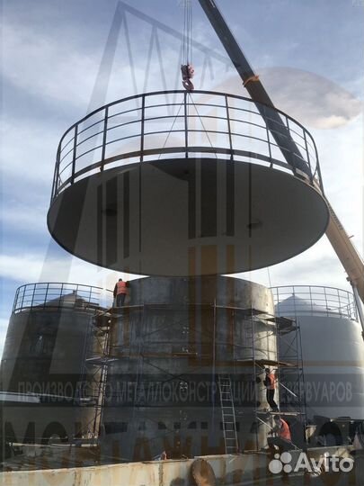 Вертикальные резервуары стальные 300/600/1500/2000