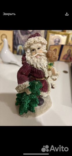 Дед мороз фигурка 12 см