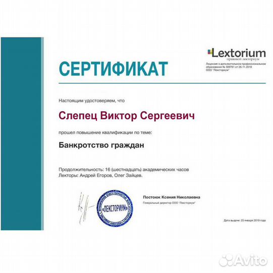 Банкротство физических лиц в рассрочку. Гарантия