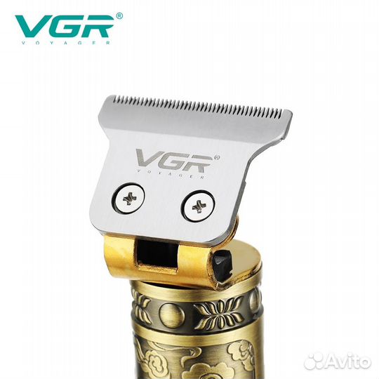 Машинка - триммер для стрижки VGR RUS V-228 золото