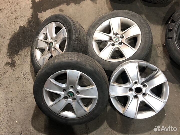 Оригинальные диски skoda комплект или поштучно