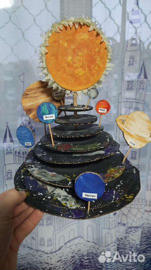 Поделка Космос