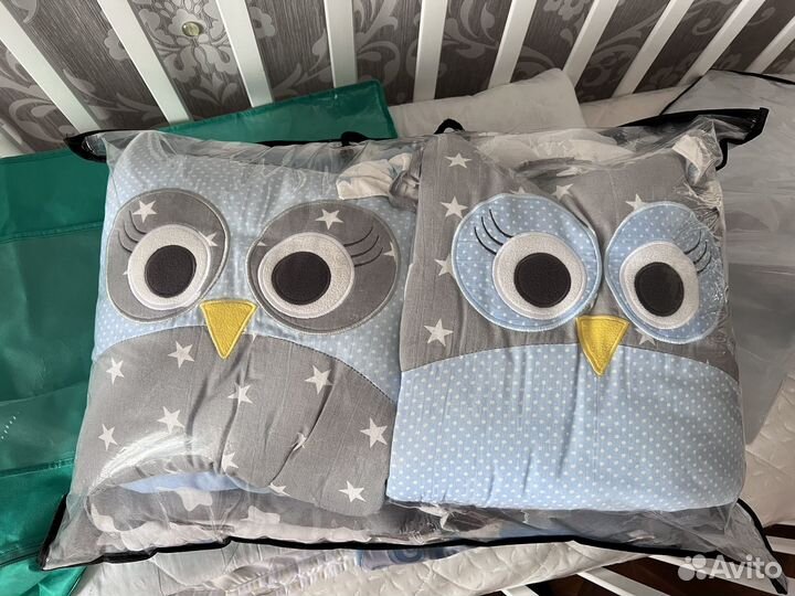 Бортики в кроватку