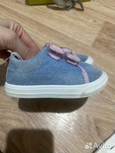 Кеды тканевые 19 размер