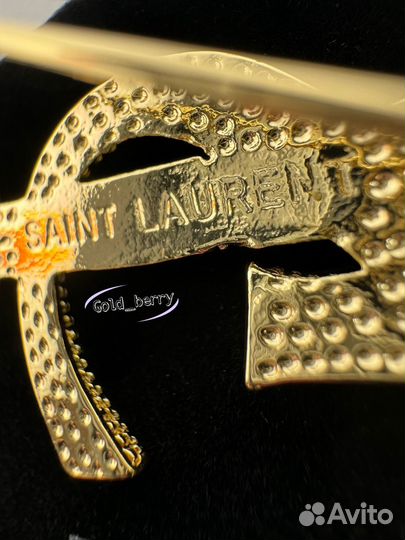 Брошь yves saint laurent