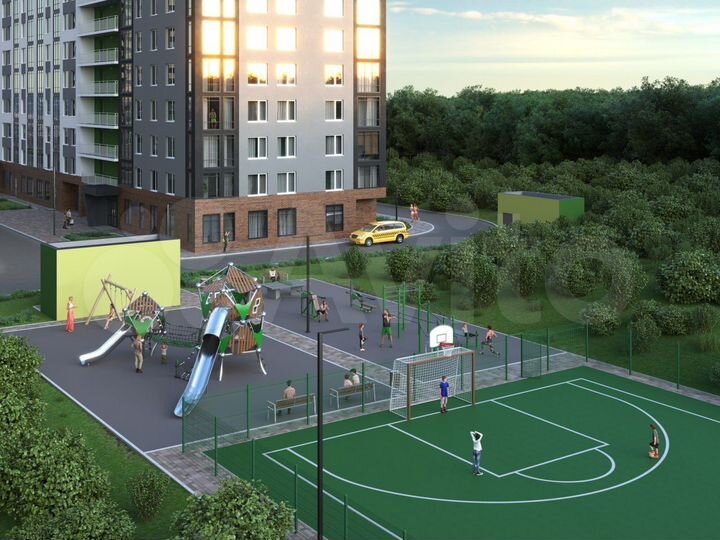 1-к. квартира, 38,5 м², 9/22 эт.