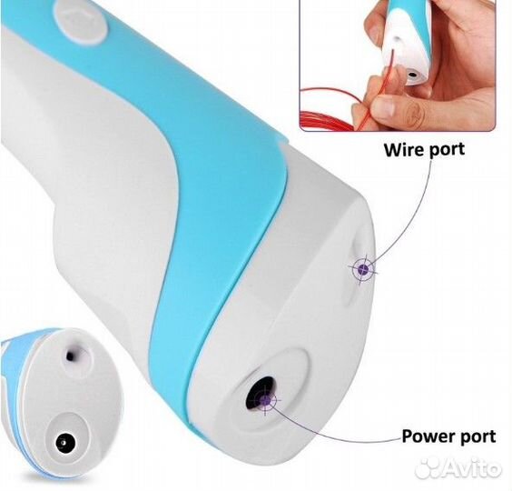 3Д ручка 3D PEN-2 с дисплеем + подставка