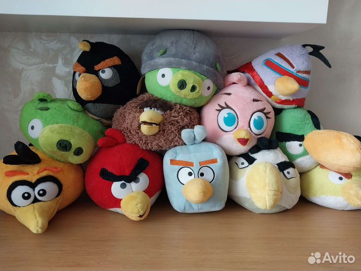 Мягкие игрушки Angry Birds
